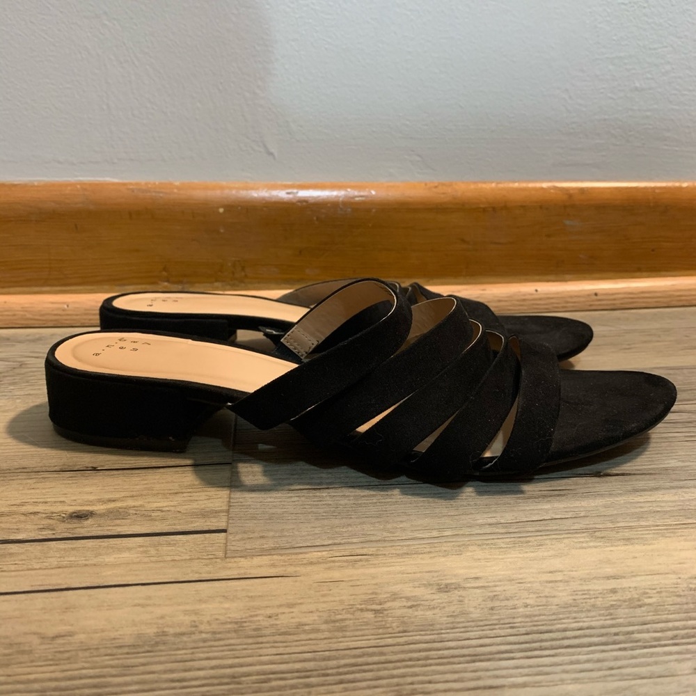 A new day suede heeled sandals - Picture 2 of 2